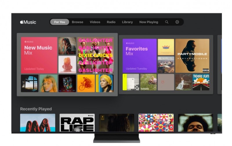 Samsung запустив на Smart TV додаток Apple Music