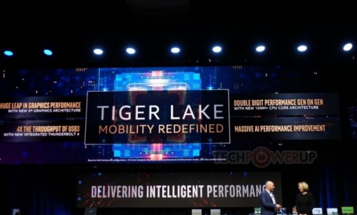Представлено ноутбук Tiger Lake на процесорі Intel