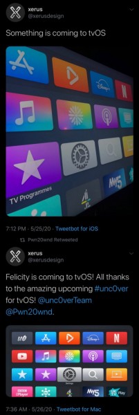 Джейлбрейк-утиліта Unc0ver отримала підтримку Apple TV