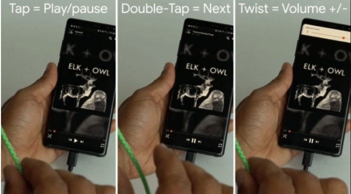 Google показала експериментальні навушники з «розумним» проводом