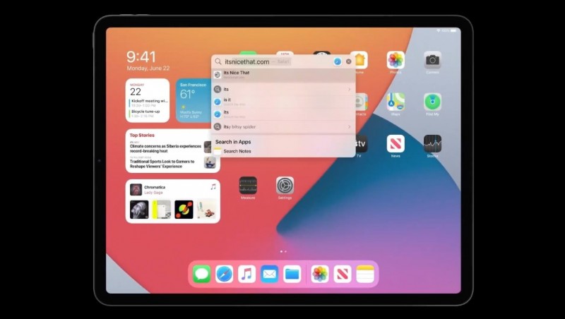 Представлено iPadOS 14 із новітнім дизайном додатків