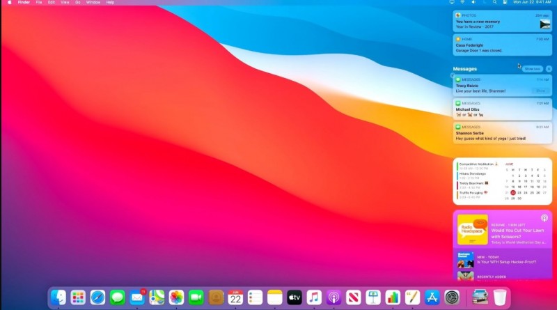 Представлено macOS Big Sure з повністю зміненим дизайном