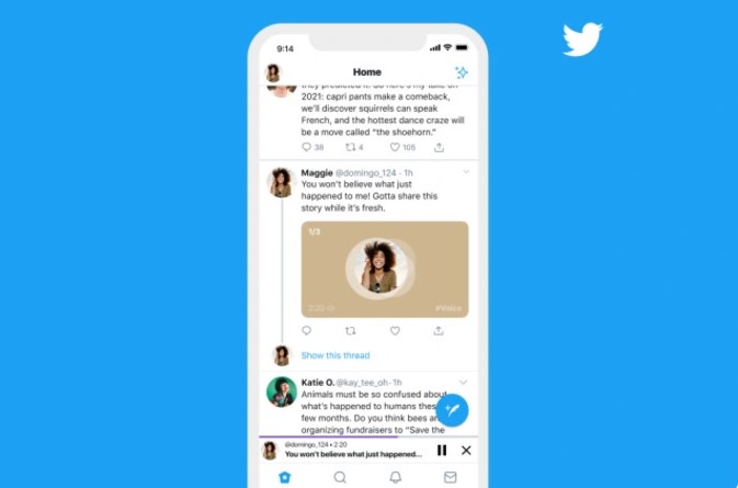 Twitter тестує функцію публікації голосових повідомлень