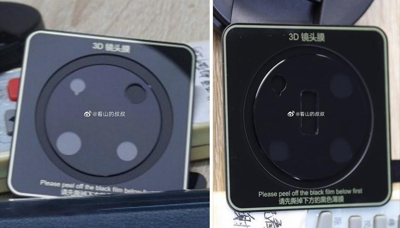 Слева - модуль камеры Huawei Mate 40, справа - Huawei Mate 40 Pro