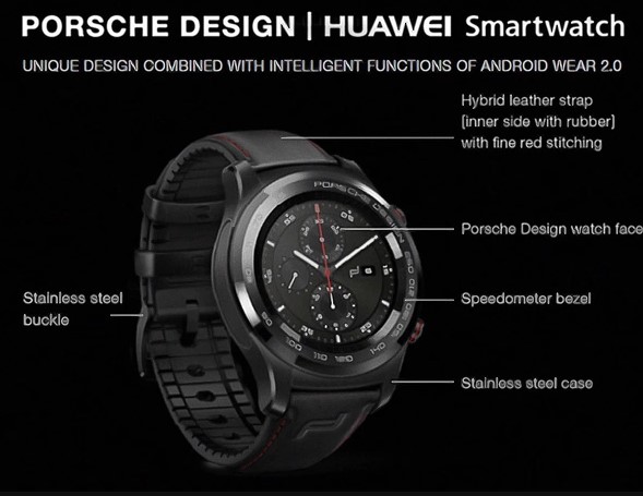 Huawei і Porsche Design працюють над розумними годиннниками Watch RS і Watch GTRS