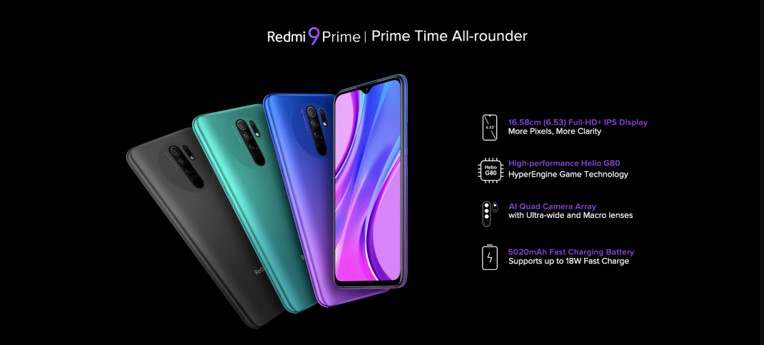 Xiaomi офіційно анонсувала бюджетний продуктивний смартфон Redmi 9 Prime
