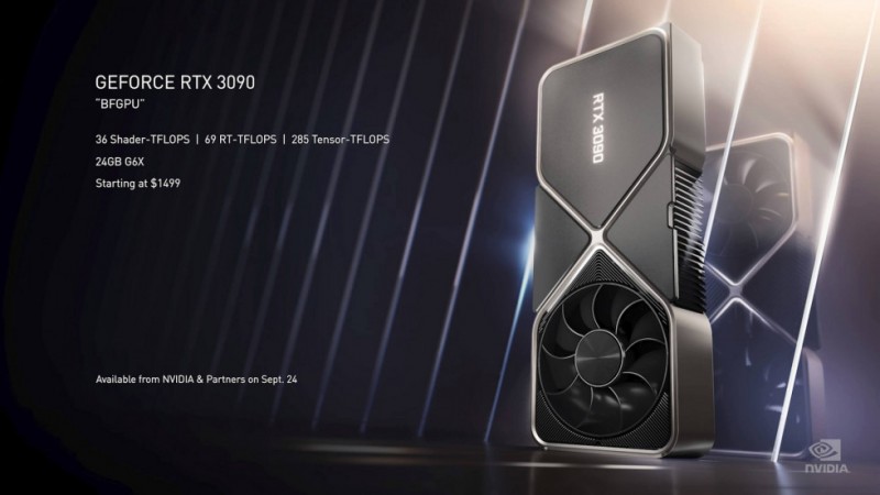 Nvidia анонсировала видеокарты GeForce RTX 3090, RTX 3080 и RTX 3070 - стоимость в Украине
