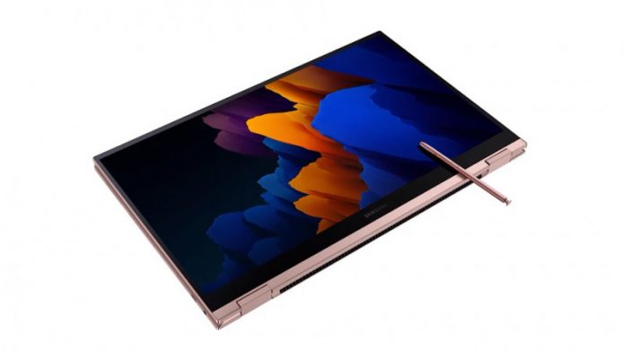 Компанія Samsung показала футуристичний лептоп Samsung Galaxy Book Flex 2 5G