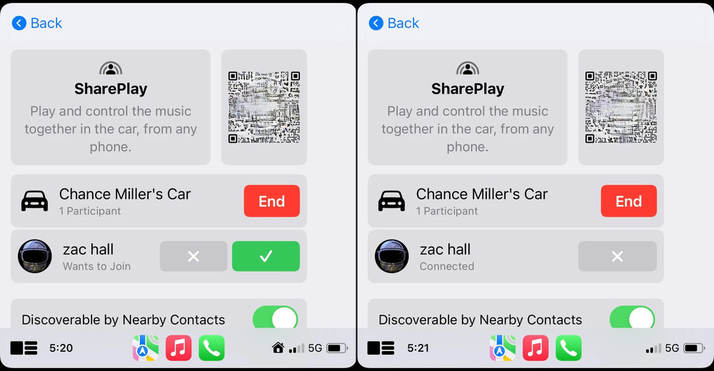 iOS 17, CarPlay, SharePlay, Apple Music_000