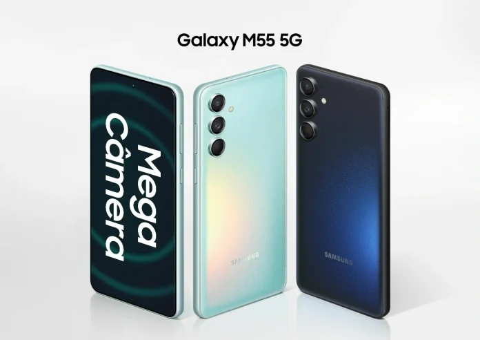 Представлено Galaxy M55 - перший Samsung із селфі-камерою 50 Мп