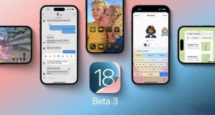 Що нового в iOS 18 beta 3: огляд оновлень