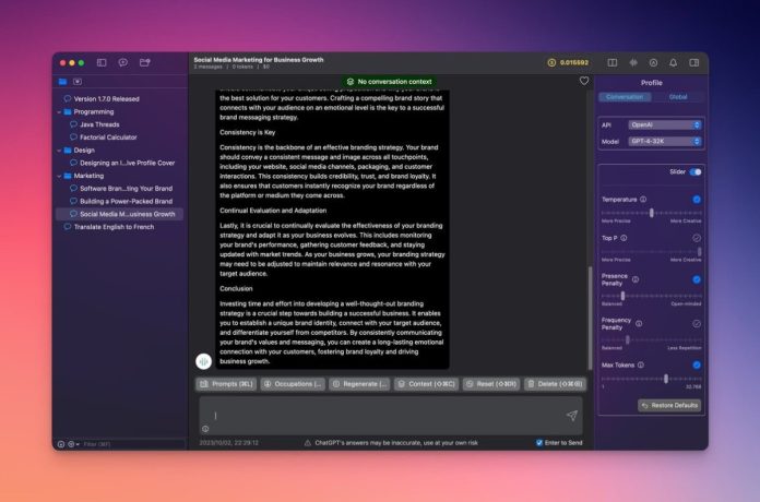 Листування з ChatGPT на Mac більше не зберігається як текст: OpenAI усунула проблему