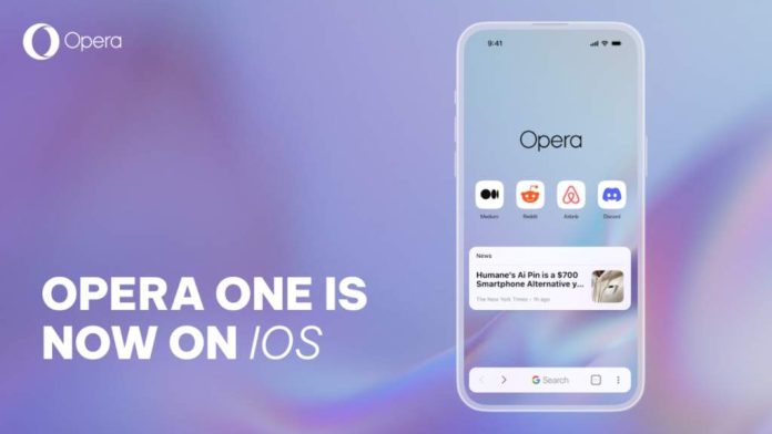 Opera представила спеціальний браузер для iOS