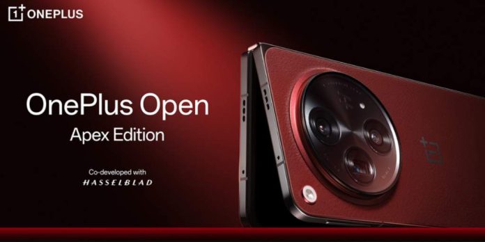 OnePlus представить складний смартфон Open Apex Edition