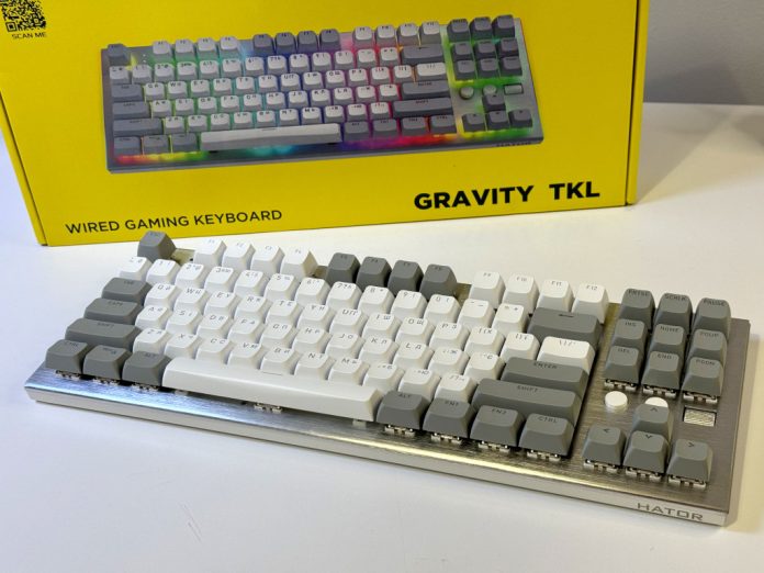 Огляд HATOR Gravity TKL - найкраща компактна та стильна ігрова клавіатура