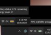 Windows 11 отримала оновлений індикатор заряду батареї Windows 11 отримала оновлений індикатор заряду батареї