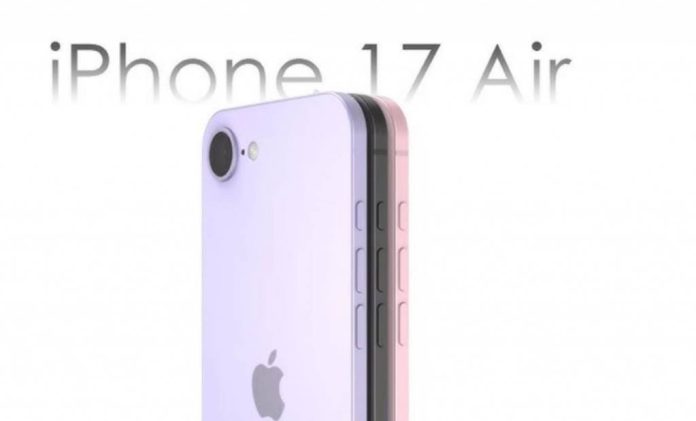 Названа точна товщина нового iPhone 17 Air