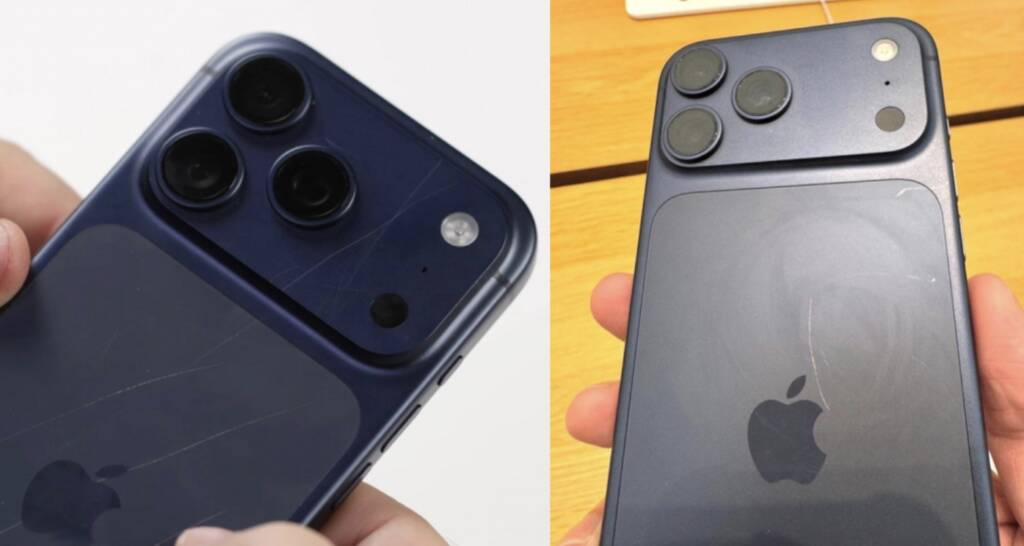 Повреждения iPhone 17 Pro