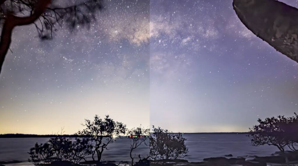 Сравнение ночных фото iPhone