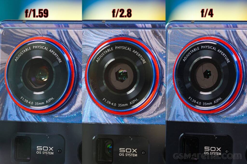 Об&rsquo;єктив зі змінною діафрагмою nubia Z70 Ultra