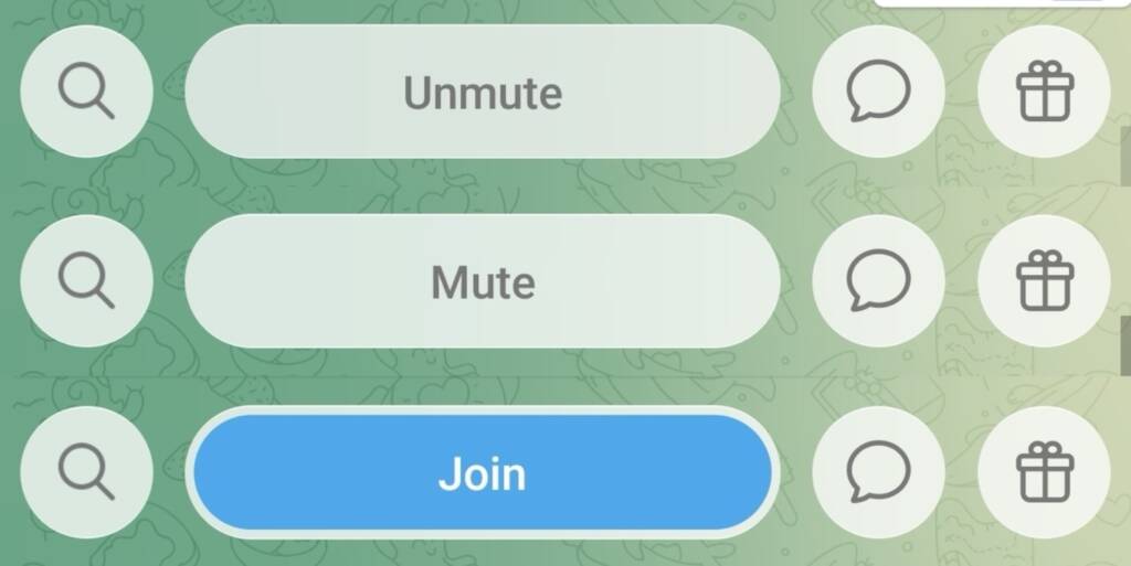 Telegram Android liquid glass effect