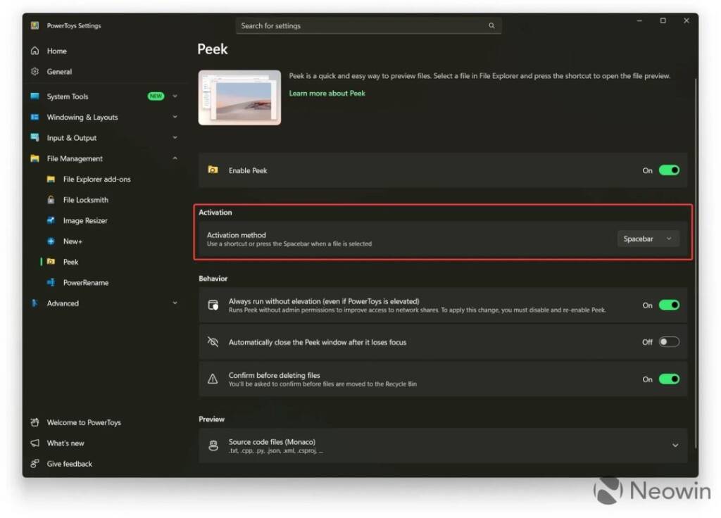 Быстрый просмотр в Windows 11