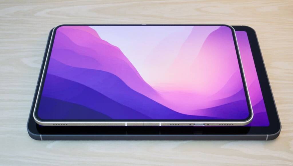 порівняння iPhone Fold з iPad mini