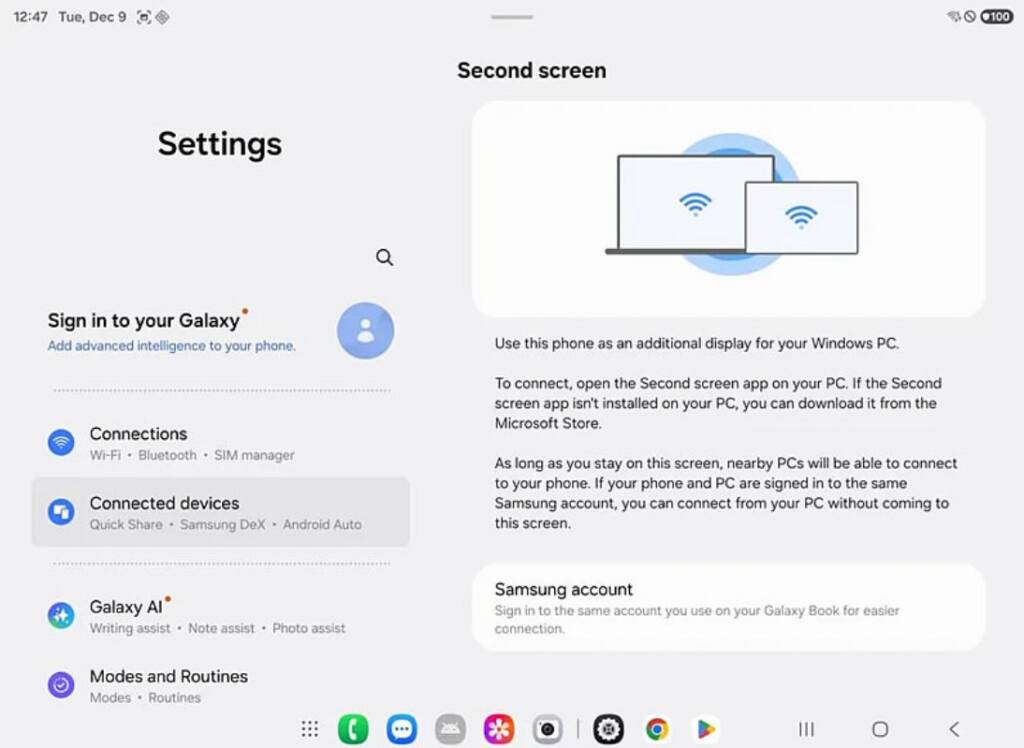 Samsung Galaxy TriFold