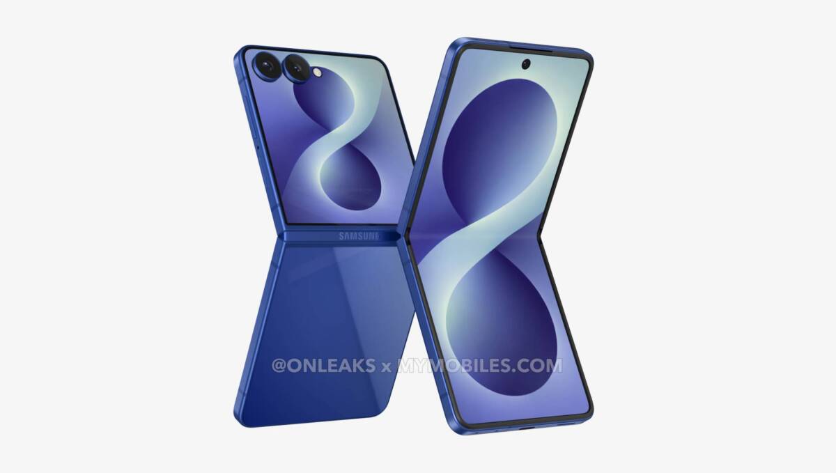 Samsung Galaxy Flip 8 CAD-рeндер