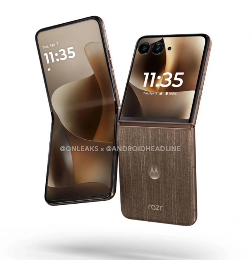 Motorola Razr 70 Ultra рендер