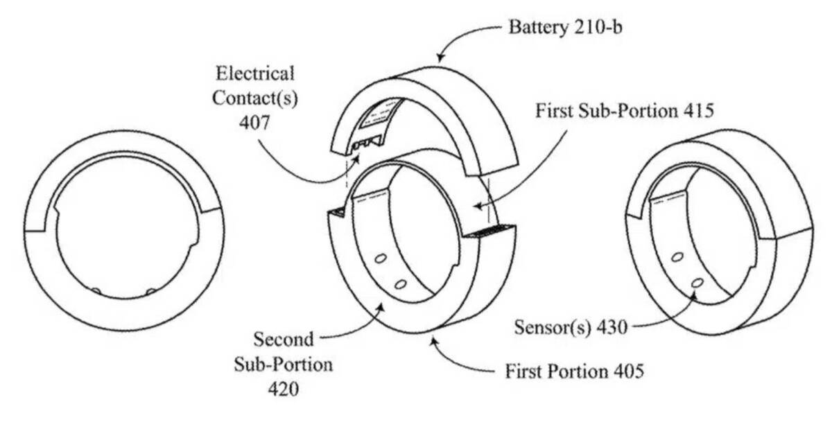 Oura smart ring battery