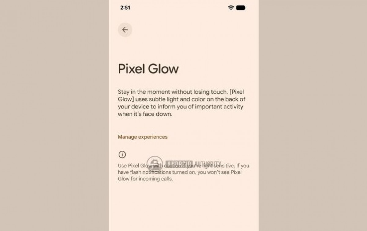 Google Pixel Glow